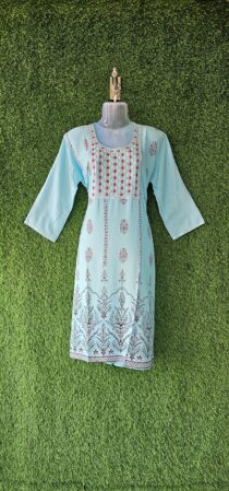 Light Blue Kurti